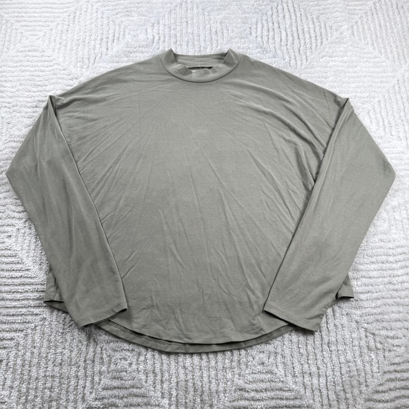 Madewell Tops - Madewell Shirt Womens S Mock Neck Long Sleeve Minimalist Old Money Layer Casule